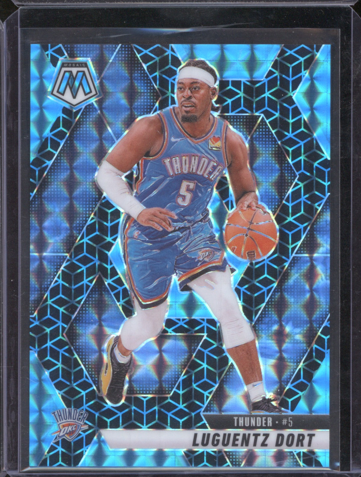 2024-25 Panini Mosaic 25 Luguentz Dort Spectris Blue FOTL /25