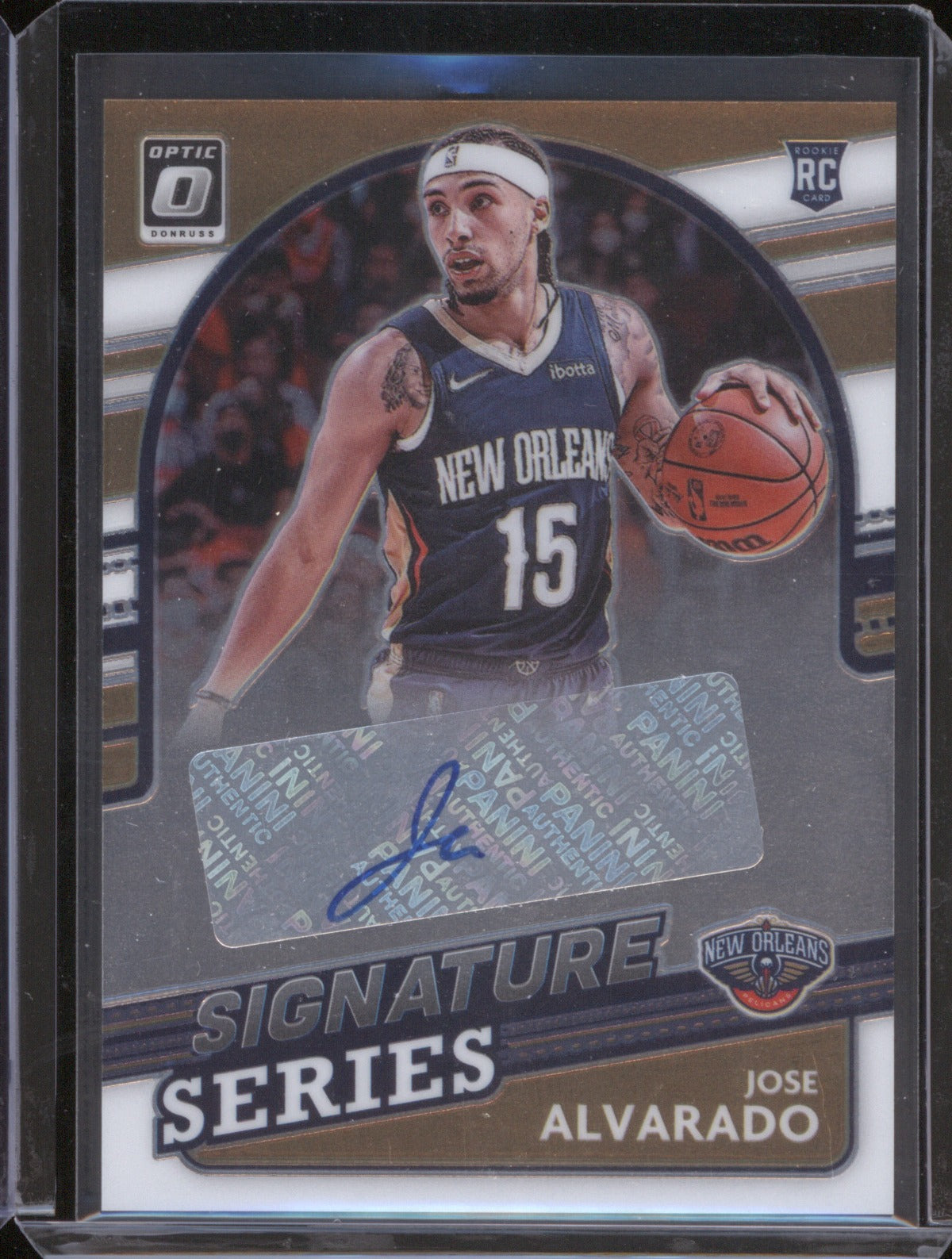 2021-22 Donruss Optic SS-JA Jose Alvarado Signature Series RC