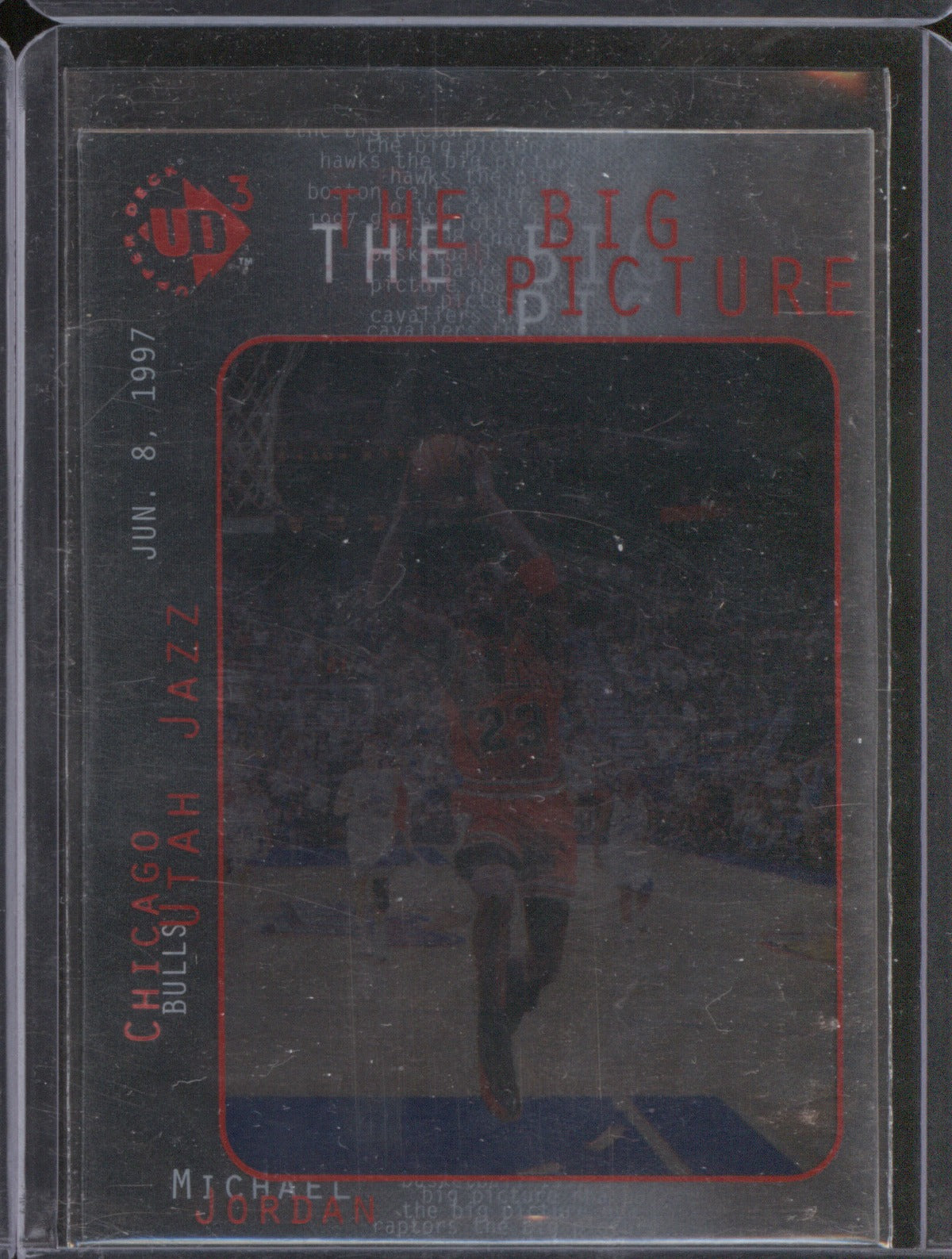 1997-98 Upper Deck UD3 45 Michael Jordan The Big Picture