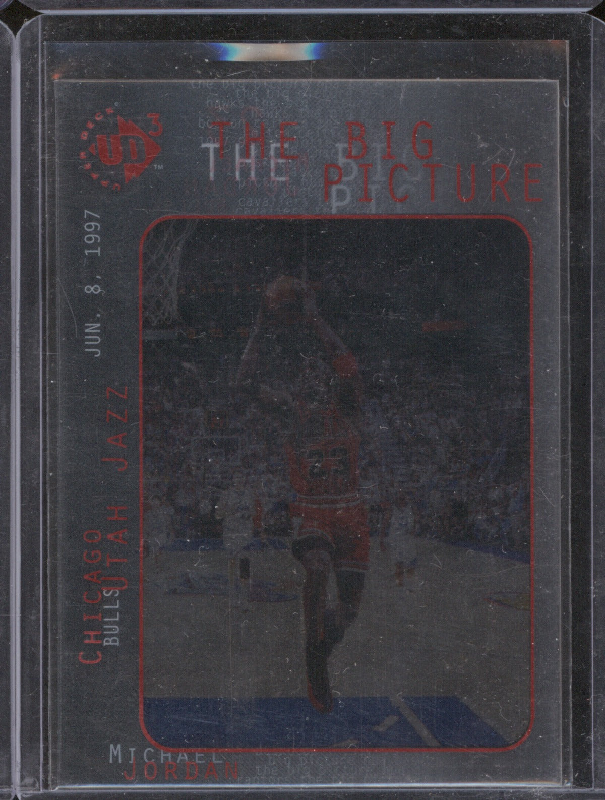 1997-98 Upper Deck UD3 45 Michael Jordan The Big Picture