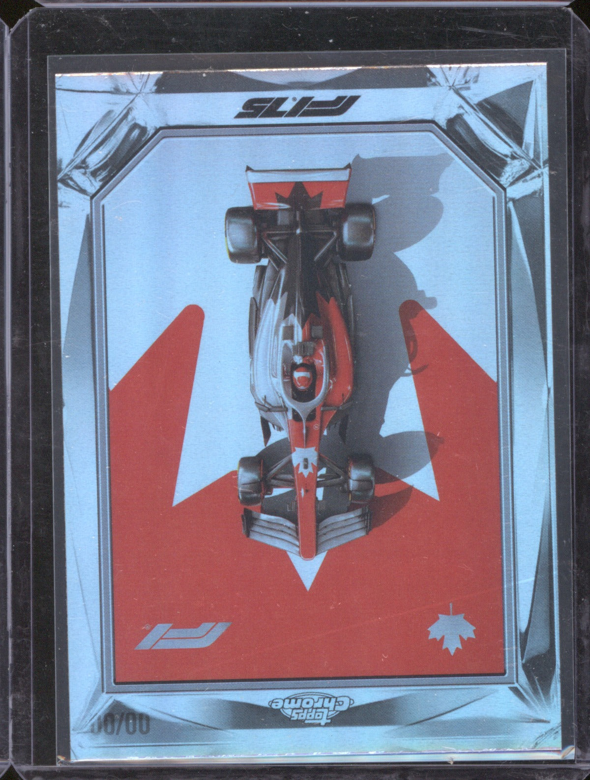 2025 Topps Chrome Formula 1 #F175-1 Canadian Tribute Diamond Drives