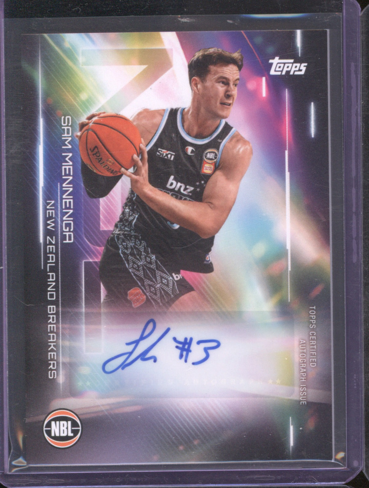 2025-26 Topps NBL Sam Mennenga Auto