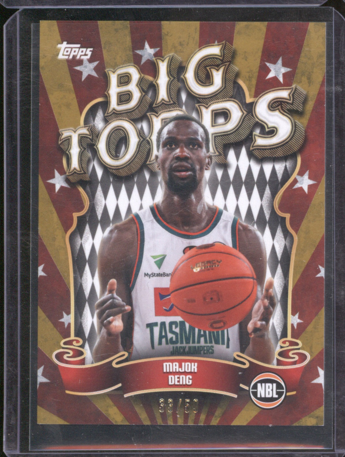2025 Topps NBL Majok Deng Big Gold 33/50