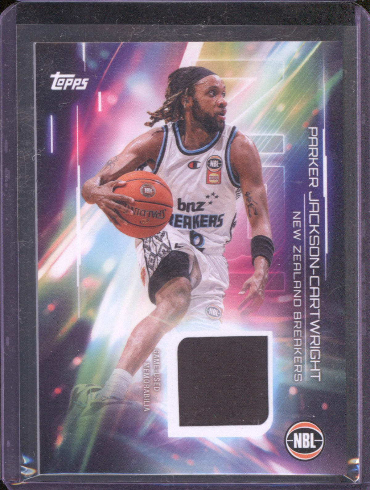 2025-26 Topps NBL Parker Jackson-Cartwright Game Used Jersey