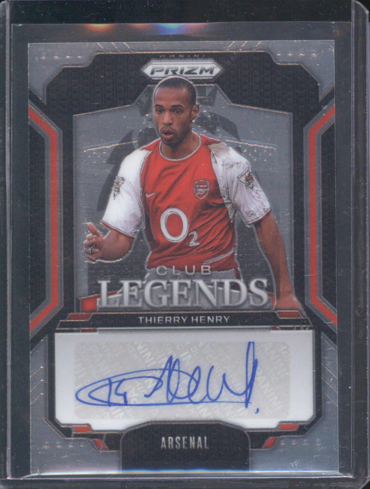 Thierry Henry 2024-25 Panini Prizm #CL-TH Club Legends Auto