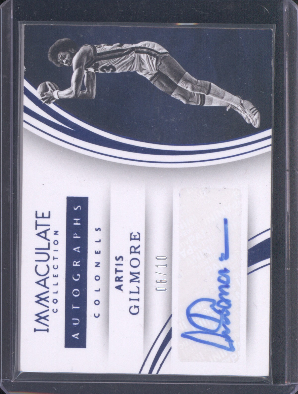 Artis Gilmore 2021 Panini Immaculate Autographs Colonels /10