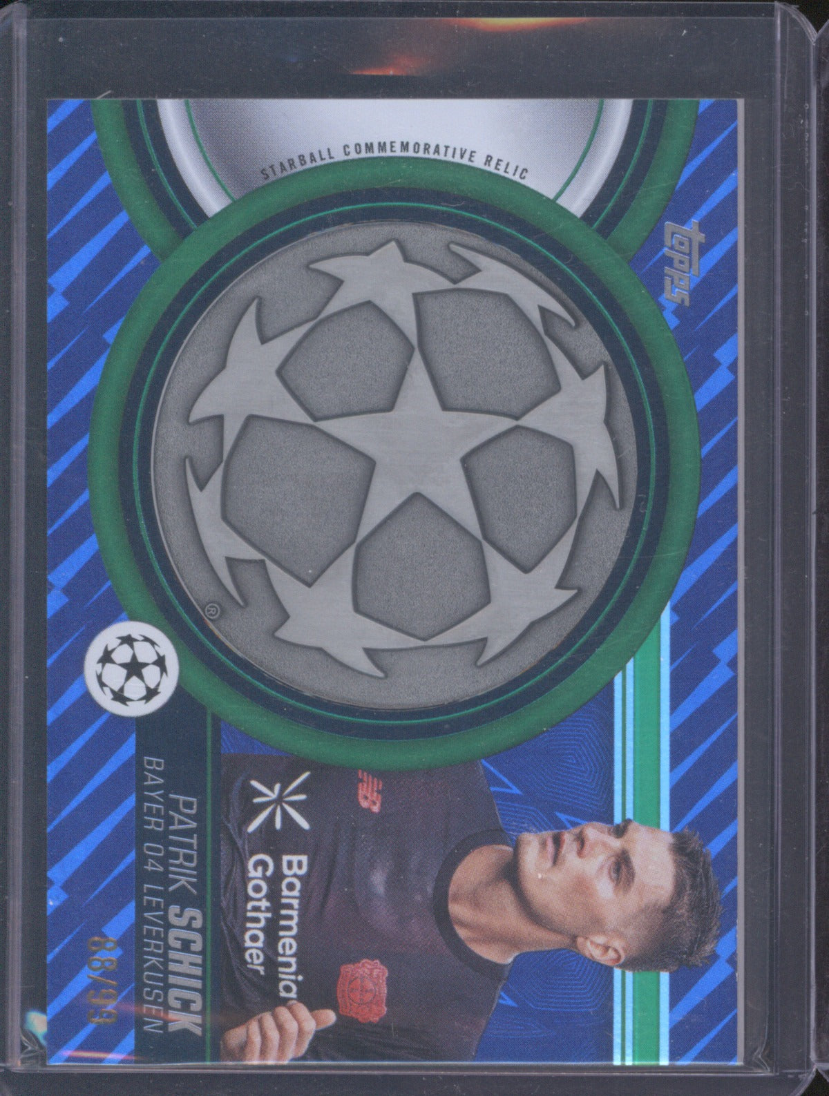 Patrik Schick 2025 Topps Club Competitions #SCR-PS Starball Commemorative /99