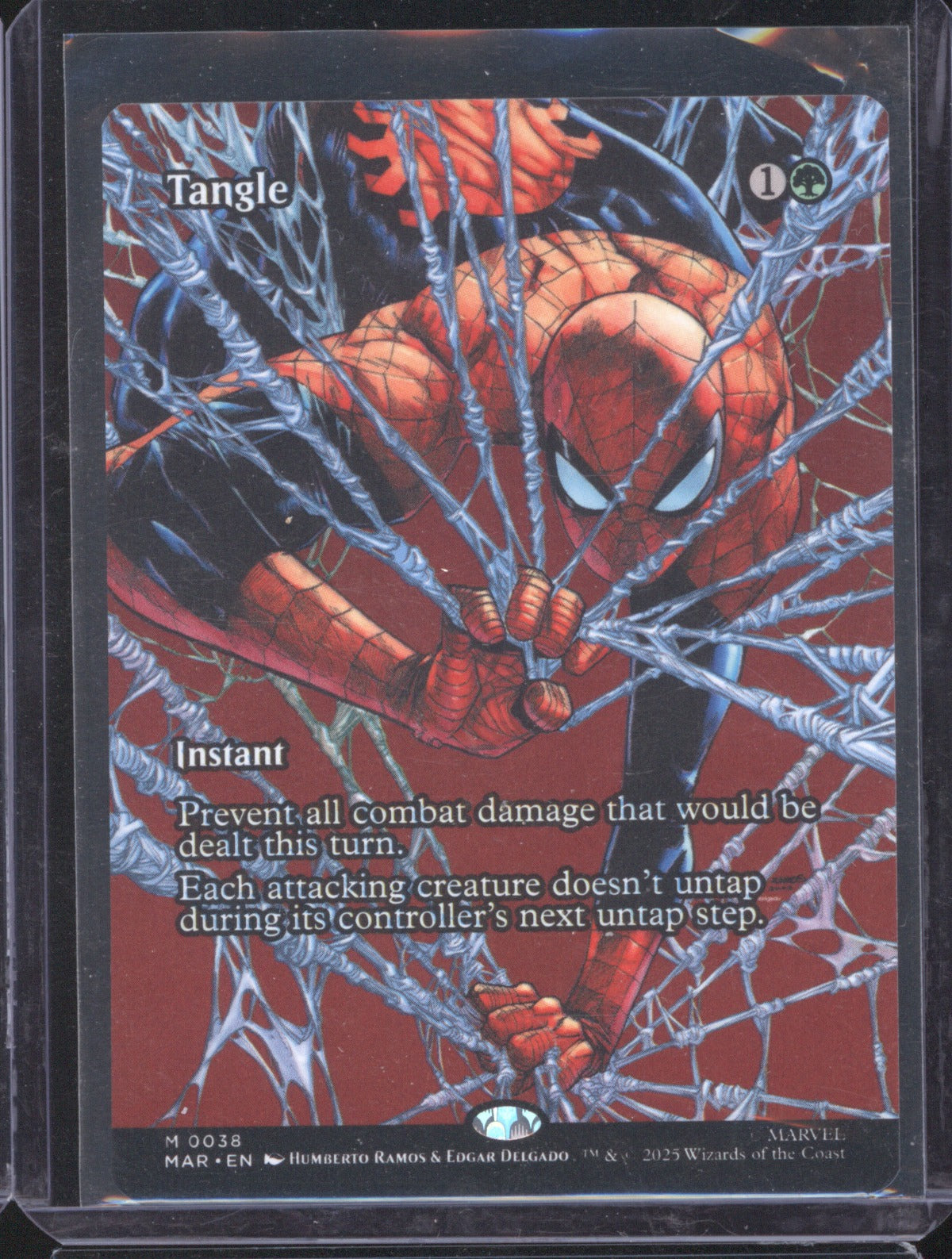 Tangle 2025 MTG Spider-Man Wizards of the Coast 0038 Borderless
