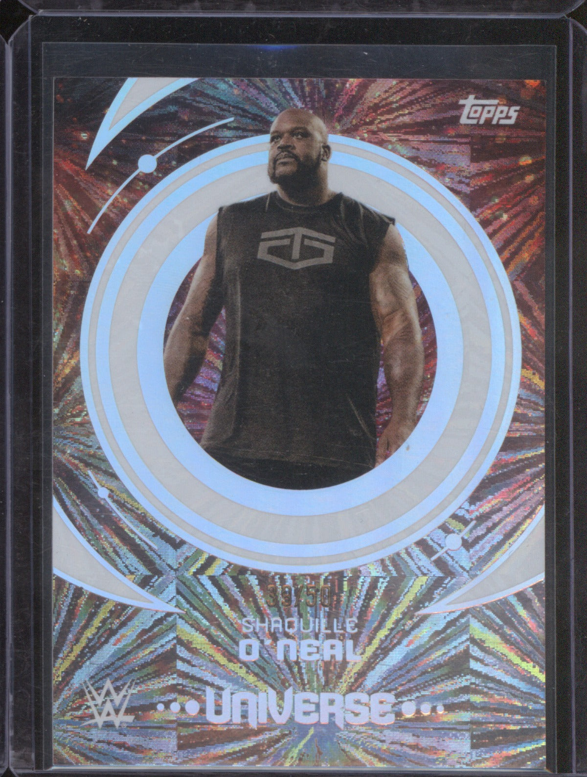 Shaquille O'Neal 2025 Topps Universe #10 Legendary Blast /50