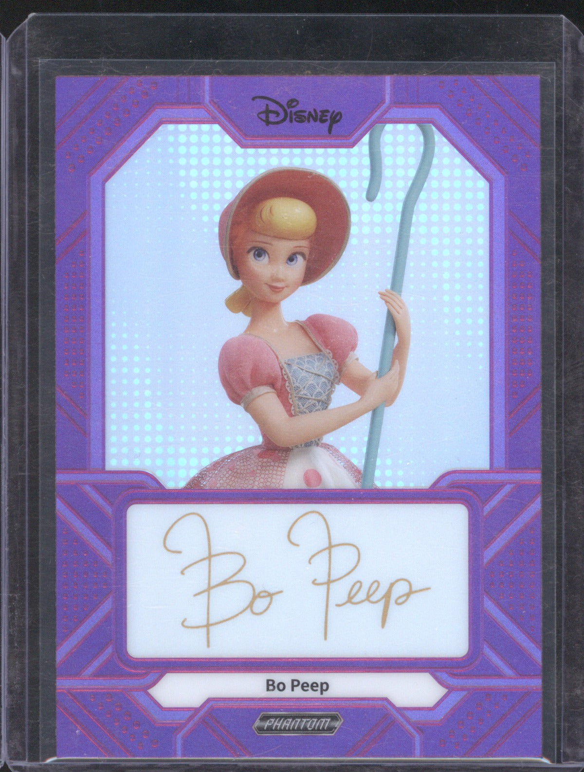 Bo Peep 2025 Disney Kakawow Phantom #PD-SIP-47 Purple Refractor Auto /115