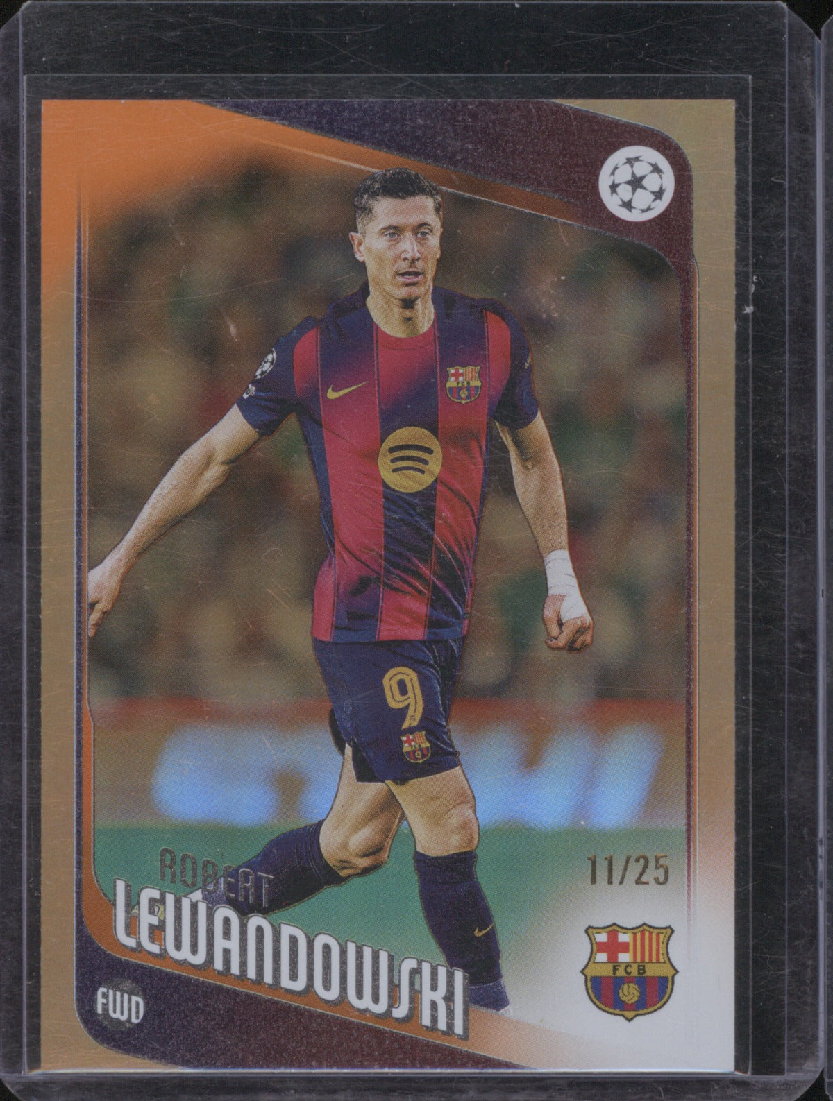 Robert Lewandowski 2025 Topps UEFA Club Competitions 54 /25
