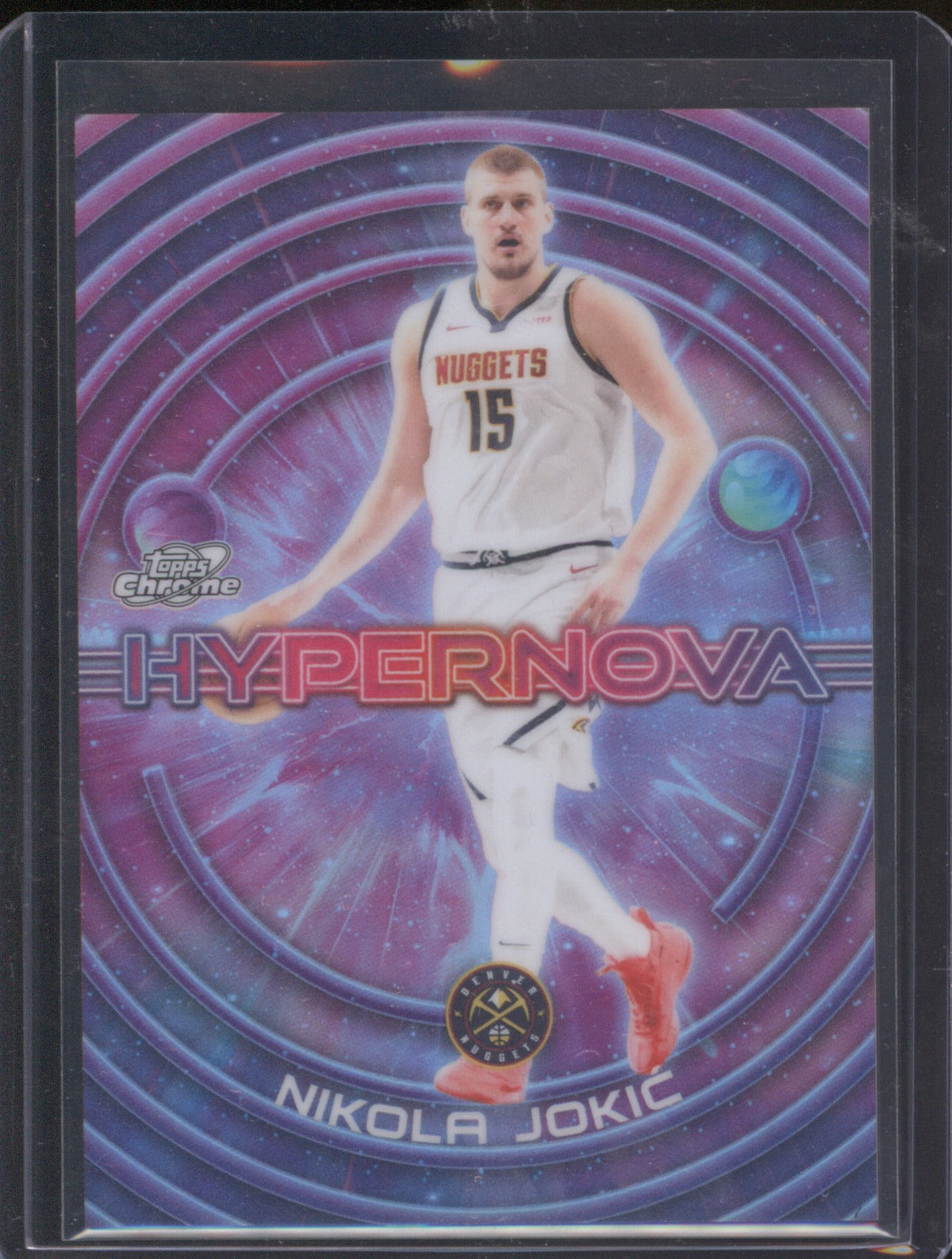 2025-26 Topps Chrome Cosmic Nikola Jokic Hypernova SSP