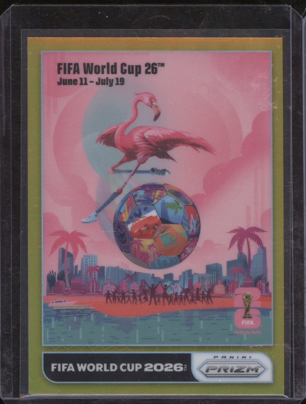 2026 FIFA World Cup Miami Untied States Gold /10