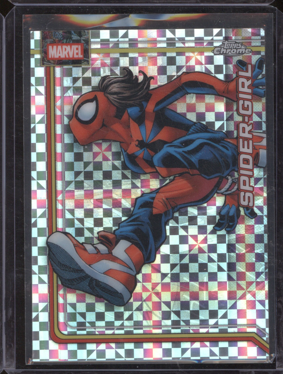 2026 Topps Chrome Marvel 161 Spider-Girl X- fractor
