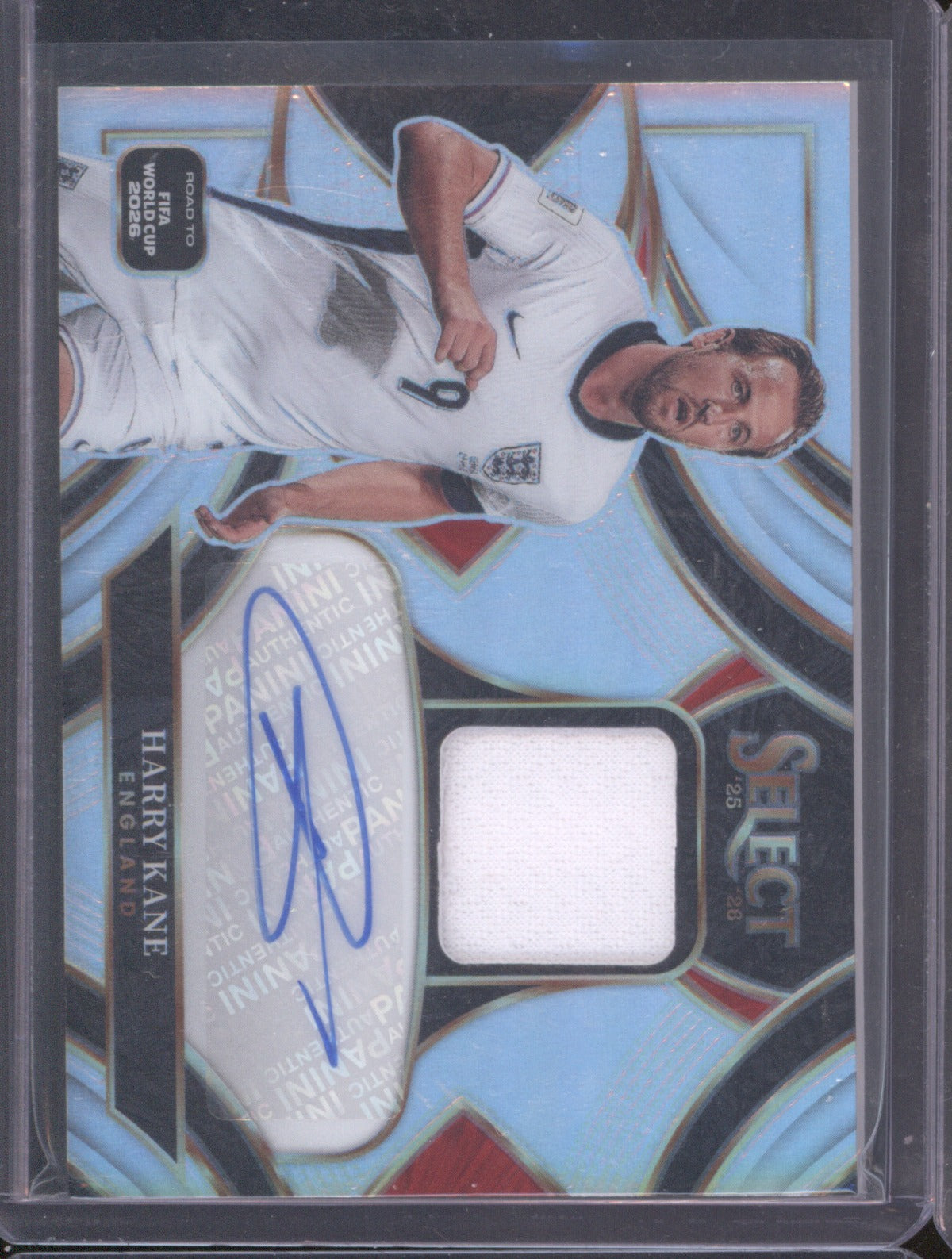 2025-26 Panini Select FIFA Harry Kane Auto Memorabilia #AM-HK