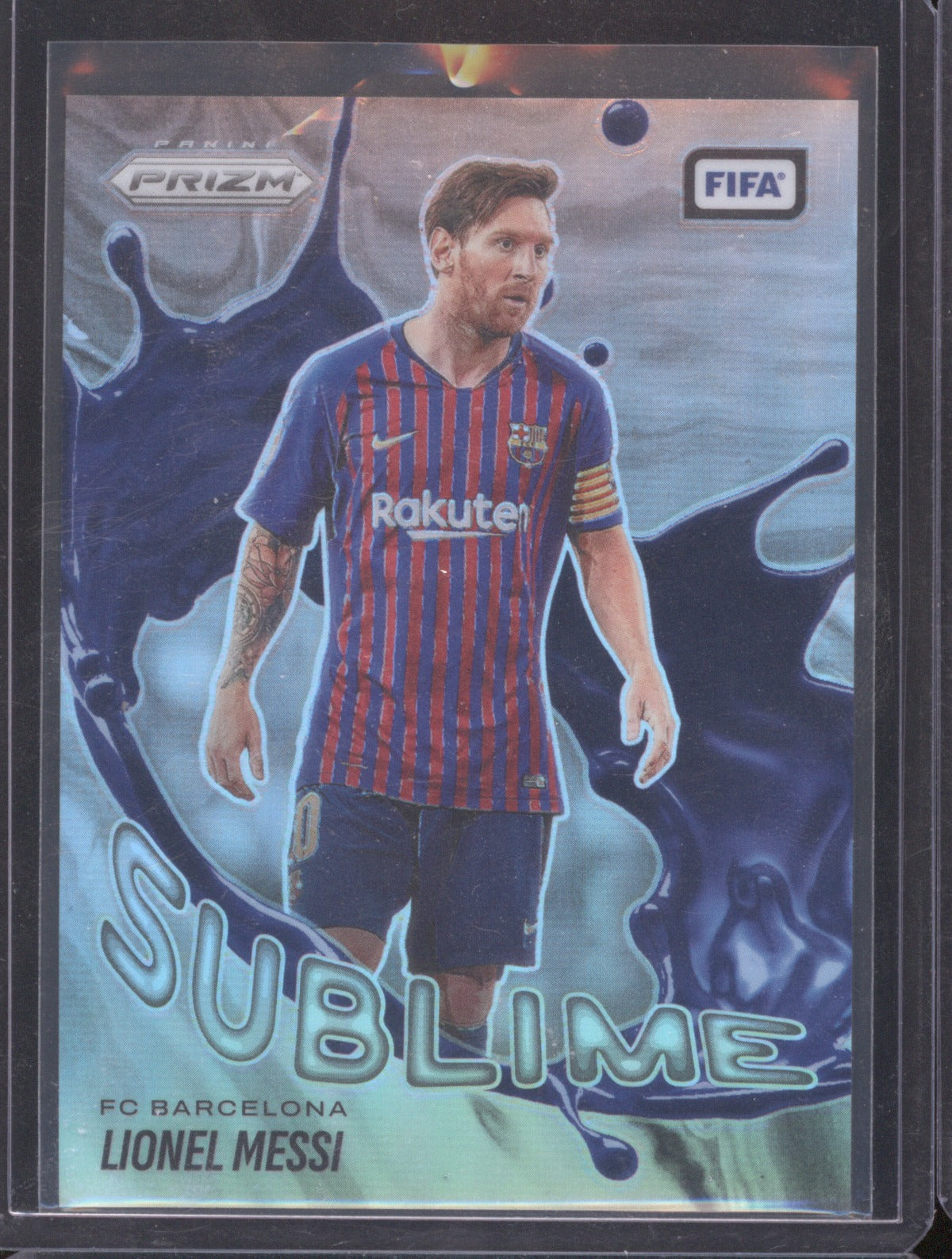 Lionel Messi 2025-26 Prizm FIFA Soccer Sublime Silver #19 Argentina