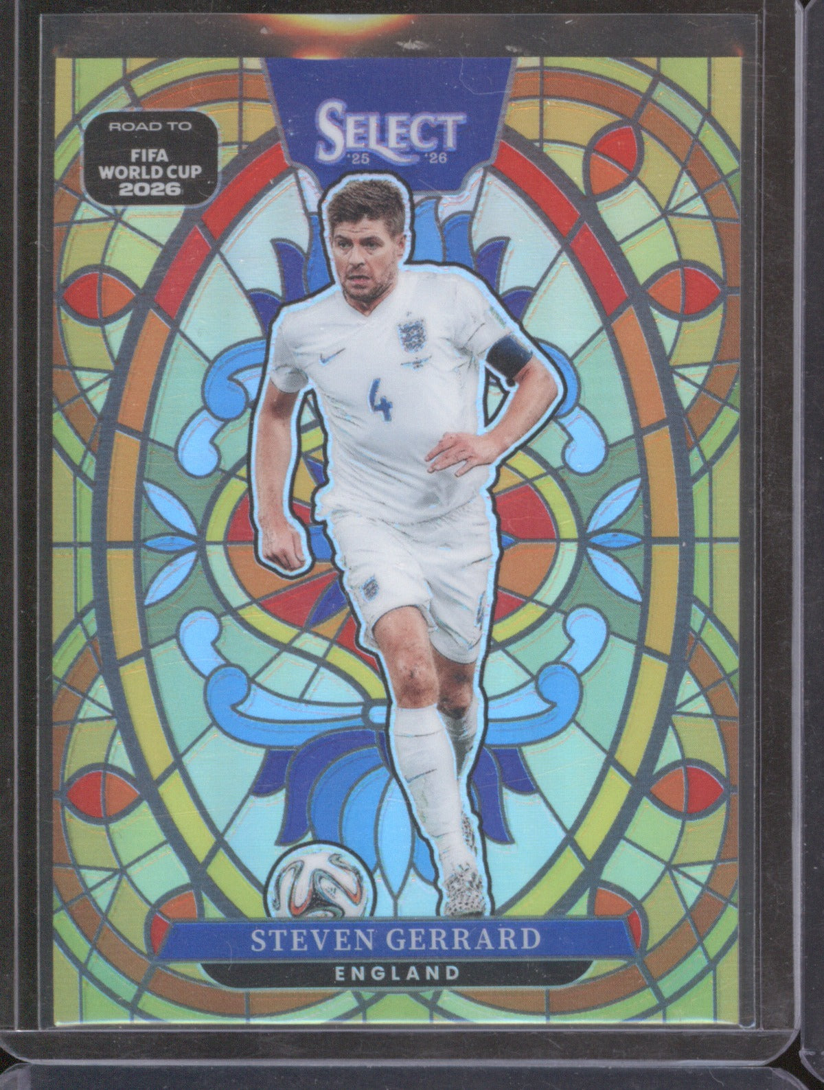 2025-26 Select FIFA World Cup Steven Gerrard Stained Glass #20 England
