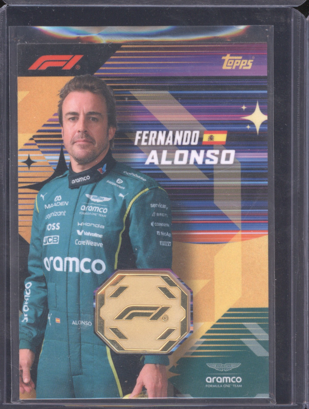 Fernando Alonso 2026 Topps Turbo Attax #MR-ALO Relic