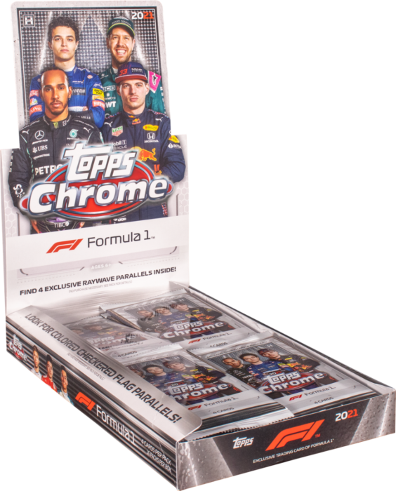 2021 Topps Chrome F1 Hobby Lite Pack