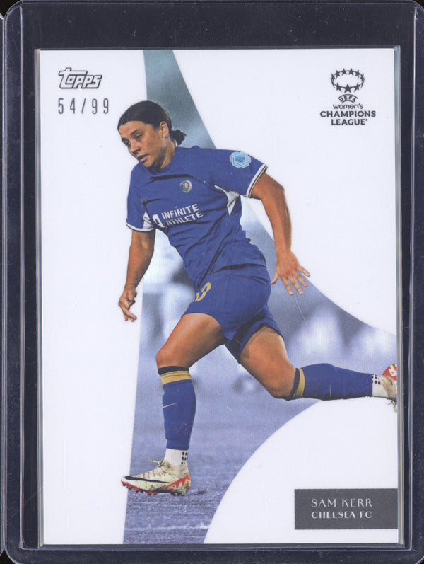 Sam Kerr 2023-24 Topps Simplicidad Dynamic Purple 54/99