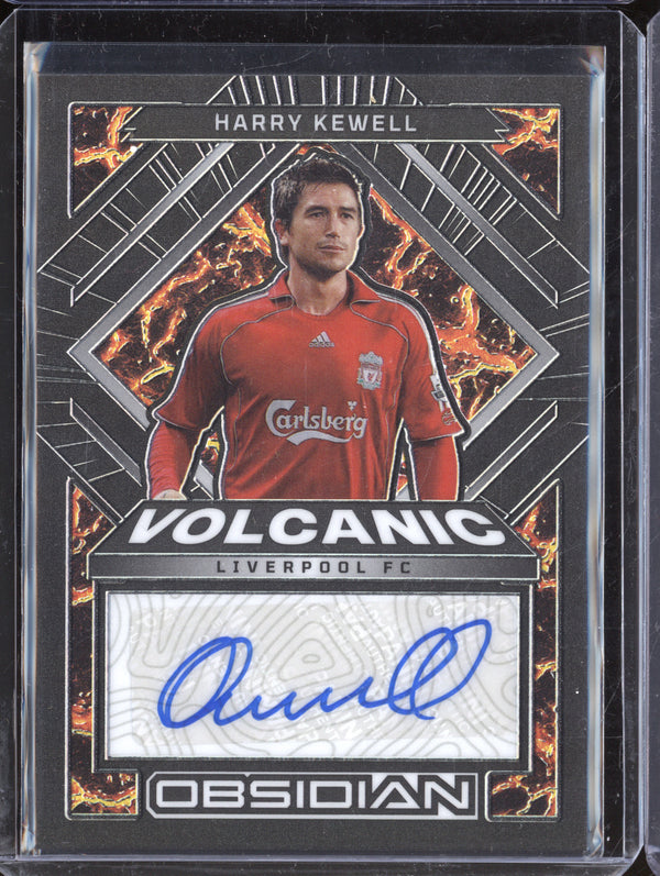 Harry Kewell 2022-23 Panini Obsidian VS-HKE Volcanic Signature Auto 158/182