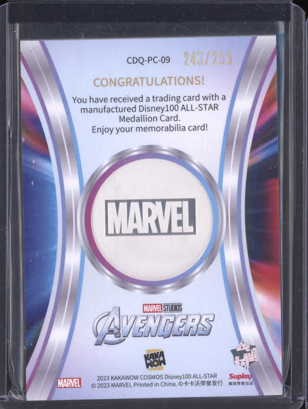 Captain America 2024 Kakawow Disney 100 Cosmos CDQ-PC-09 Medallion 243/255