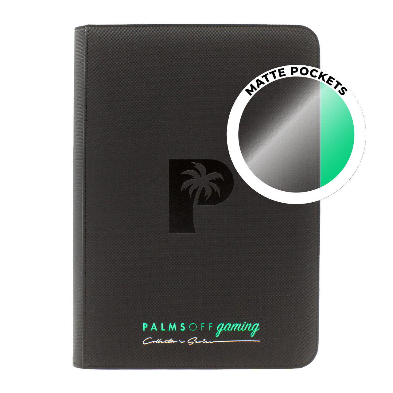 Palms Off Collector's Series TOP LOADER Zip Binder – MATTE (108 Capacity)