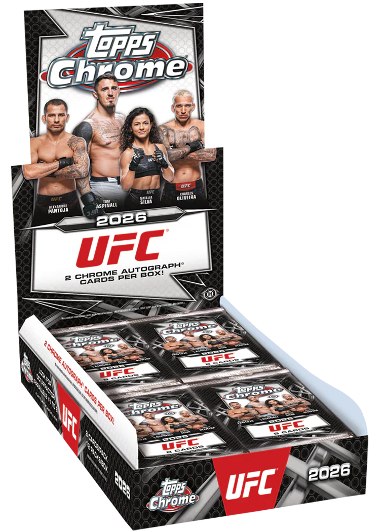 2026 Topps Chrome UFC Hobby Box