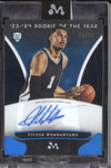 Victor Wembanyama 2023-24 Topps Mercury WA-1 Blue Refractor Autograph RC 16/75