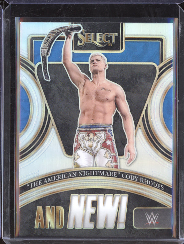 "The American Nightmare" Cody Rhodes 2024 Panini Select 15 And NEW!