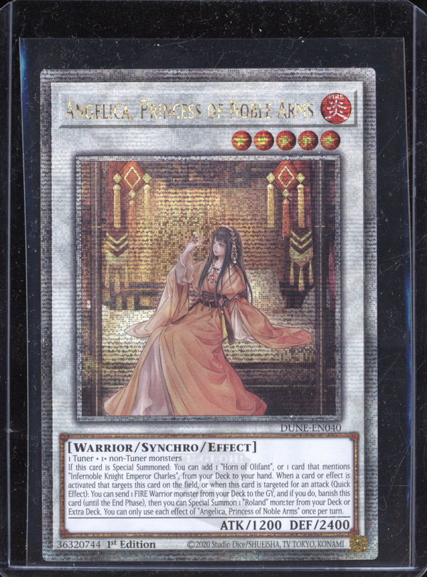 Angelica Princess of Noble Arms  Yu-Gi-Oh! Duelist Nexus EN040 Quarter Century