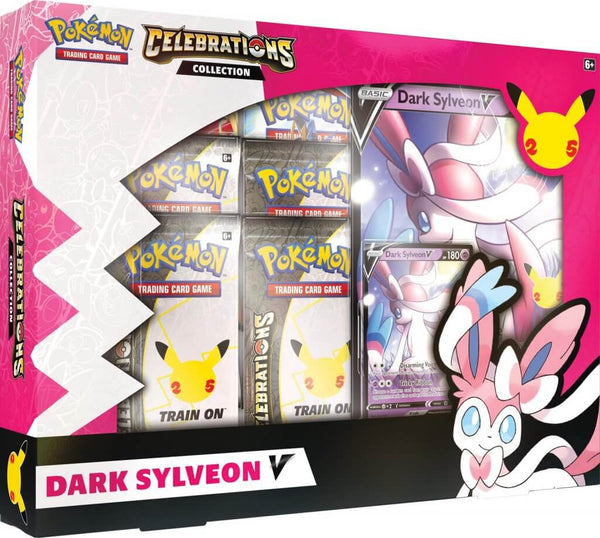 POKÉMON TCG Celebrations Collections - V Box Dark Sylveon V