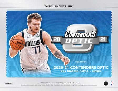 2020-21 Panini Contenders Optic Basketball Hobby Box