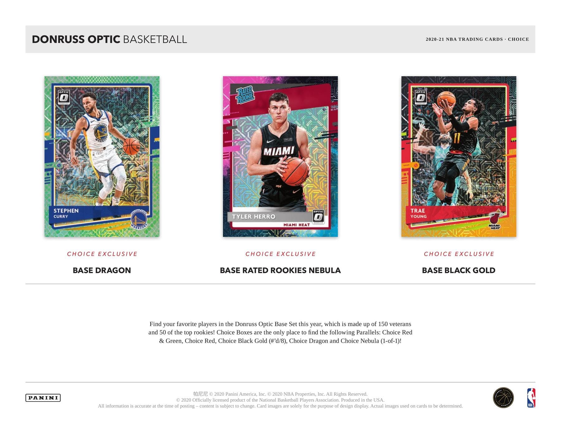 2020/21 Panini Donruss Optic Choice Basketball Box