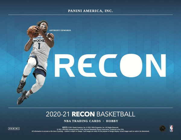 2020/21 Panini Recon Basketball Hobby 12 Box Case