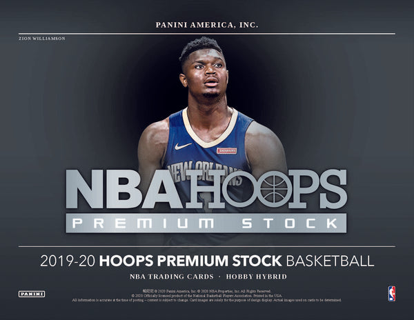 2019-20 Panini Hoops Premium Hobby Hybrid NBA Basketball Cards