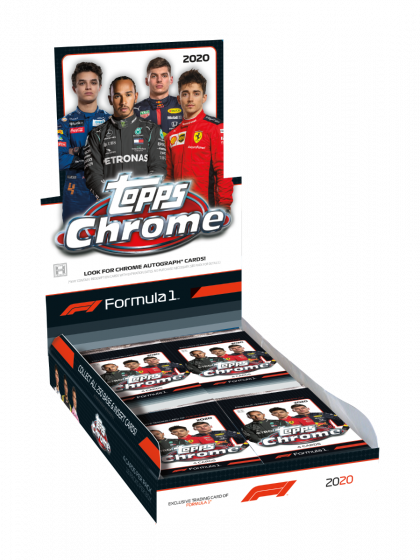 2020 Topps Formula 1 Chrome Hobby Box