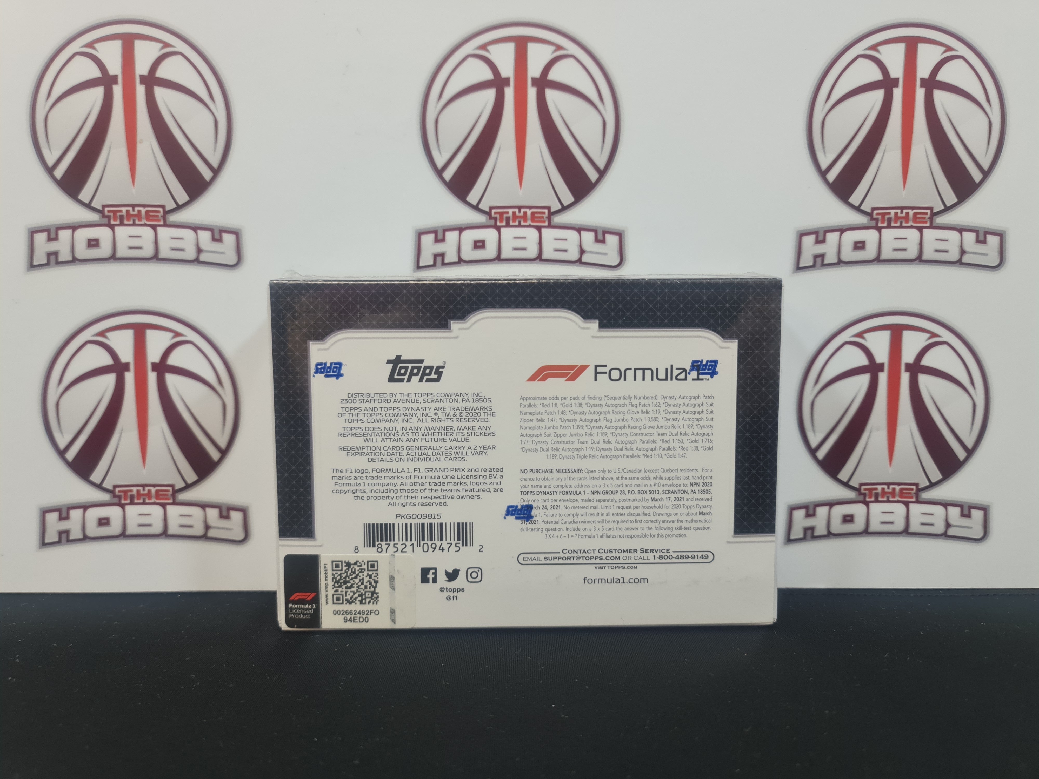 2020 Topps Formula 1 Dynasty Box