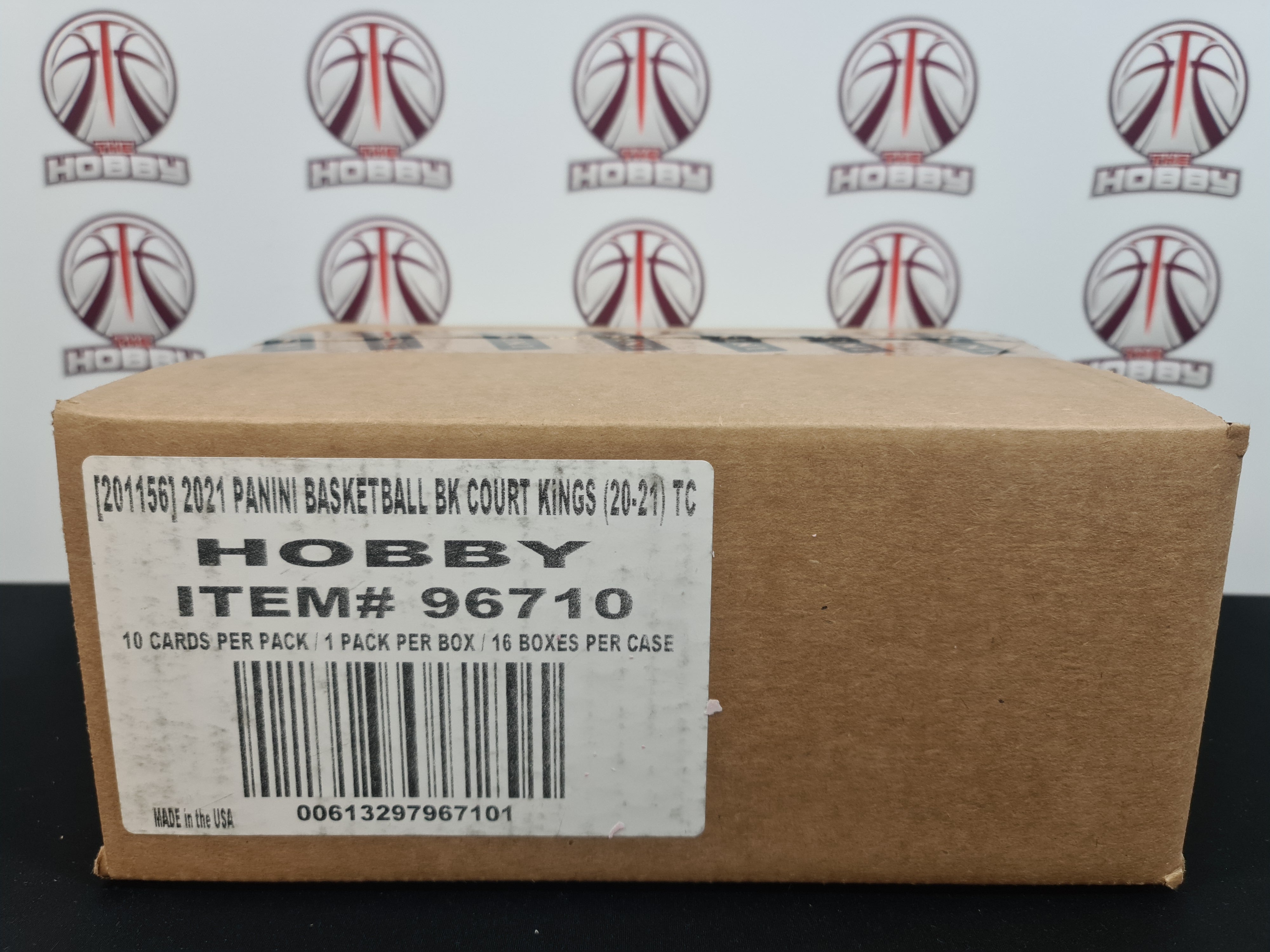 2020/21 Panini Court Kings Basketball Hobby 16 Box Case