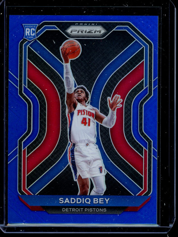 Saddiq Bey 2020-21 Panini Prizm Blue Prizm RC 120/199