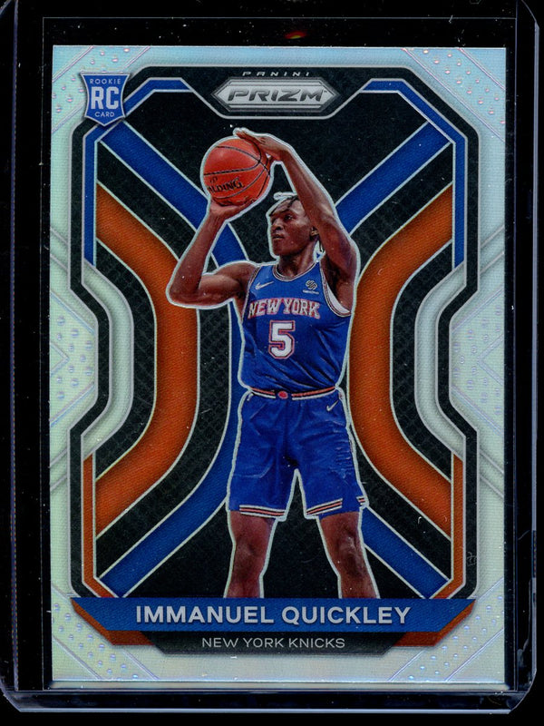 Immanuel Quickley 2020-21 Panini Prizm Basketball Silver RC