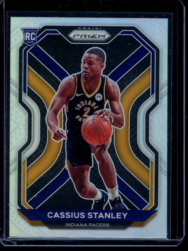 Cassius Stanley 2020-21 Panini Prizm Basketball Silver RC
