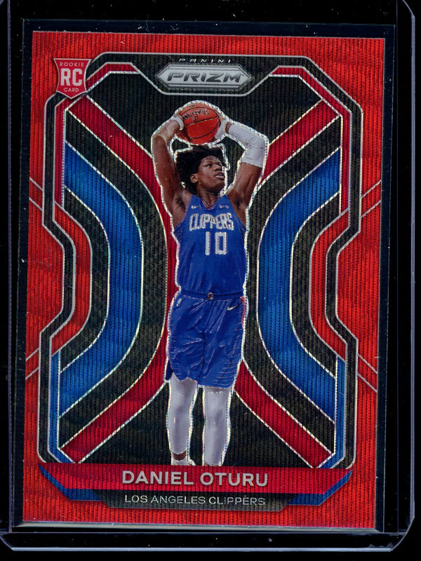 Daniel Oturu 2020-21 Panini Prizm Basketball  Red Wave RC