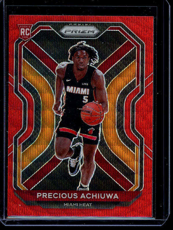 Precious Achiuwa 2020-21 Panini Prizm Basketball Red Wave RC