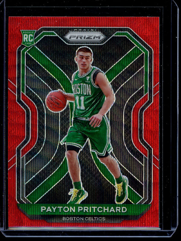 Payton Prtichard 2020-21 Panini Prizm Basketball Red Wave RC