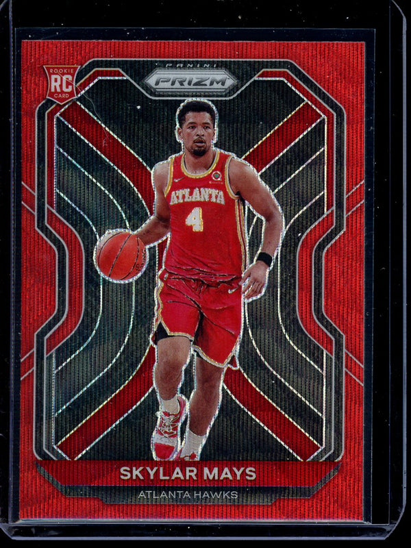 Skylar Mays 2020-21 Panini Prizm Basketball Red Wave RC