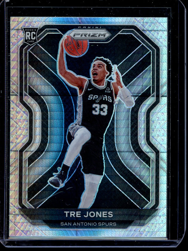 Tre Jones 2020-21 Panini Prizm Basketball Hyper RC