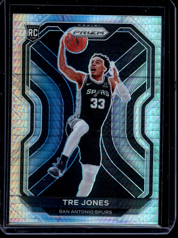 Tre Jones 2020-21 Panini Prizm Basketball Hyper RC