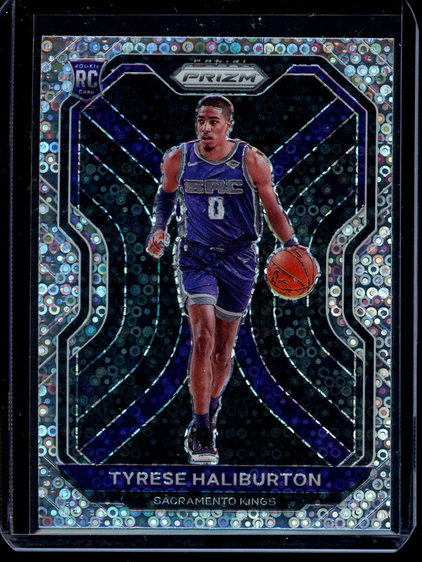 Tyrese Haliburton 2020-21 Panini Prizm Basketball Fast Break Variation RC