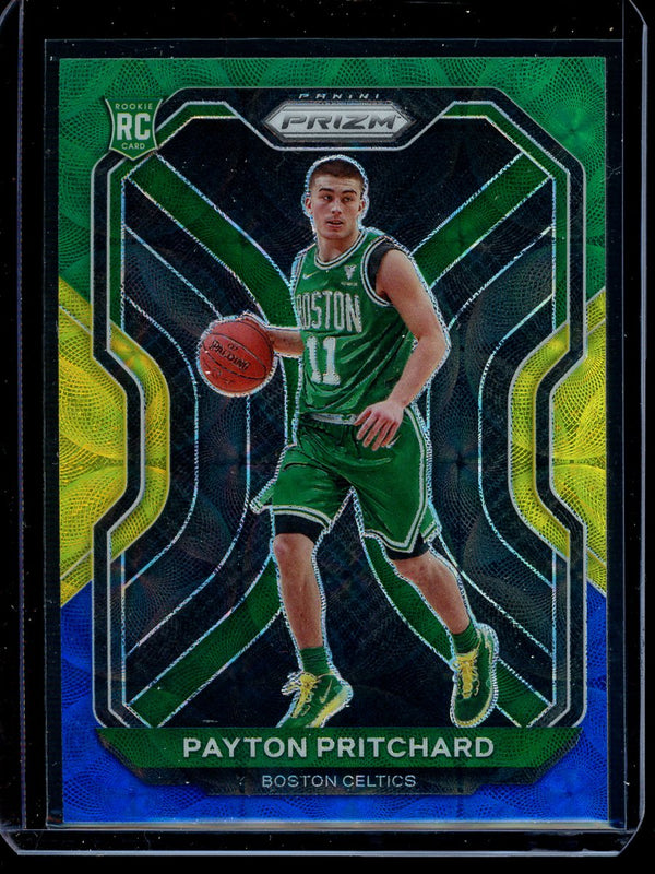 Payton Prtichard 2020-21 Panini Prizm Basketball Choice Blue/Yellow/Green RC